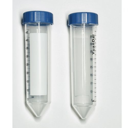 50mL 尖底离心管. 配橙色/蓝色实心盖. 灭菌. RCF17000xg